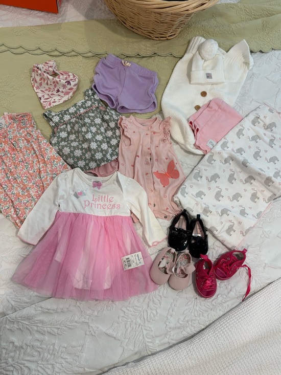 Other - 12 pc Infant Girl Bundle 0-3, 3 and 3-6 Months